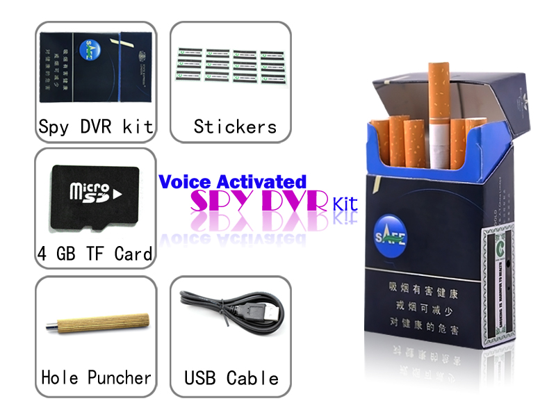 Spy Camera In Cigarette Box